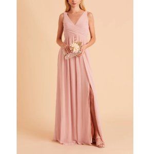 Birdy Grey Women's Dusty Rose Laurie Empire Maxi Dress Size XS